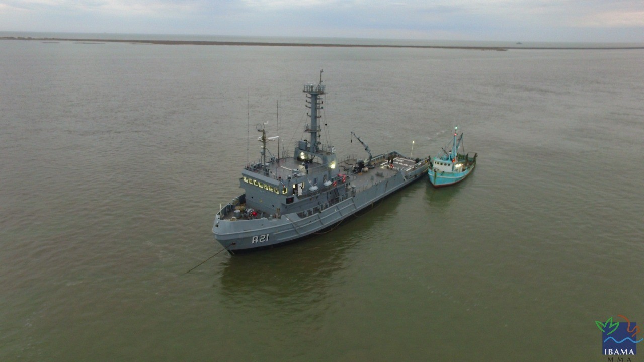 Operação Ágata Sul já apreendeu mais de 38 toneladas de pescado