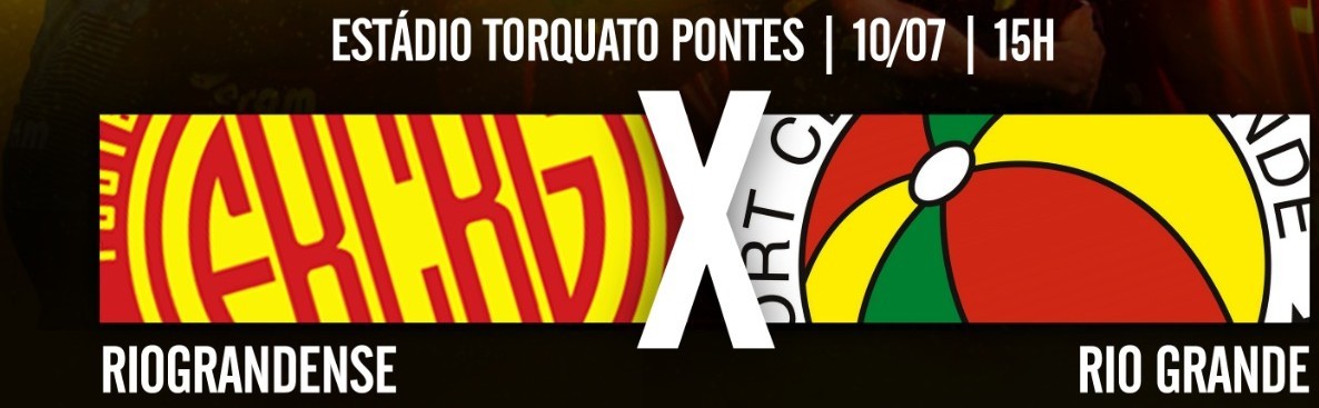 SC Rio Grande e Riograndense se enfrentam no domingo (10) em clássico pela Terceirona 
