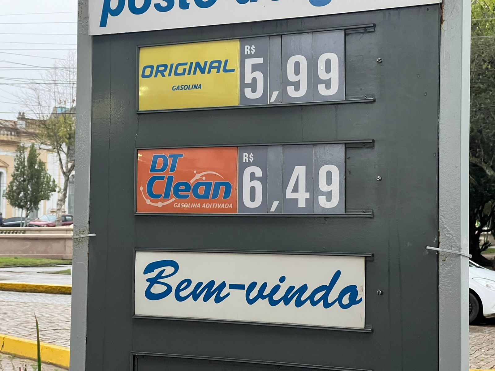 Média de preço da gasolina comum é de R$ 6,20 em RG, aponta a ANP