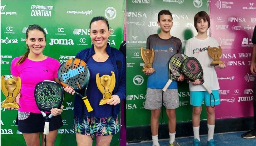 Atletas rio-grandinos são destaques na 3ª etapa do Campeonato Brasileiro de Padel 