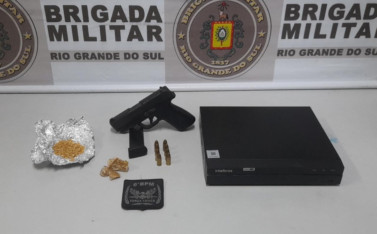 Tráfico e furto de fios: confira as últimas prisões feitas pela BM em Rio Grande