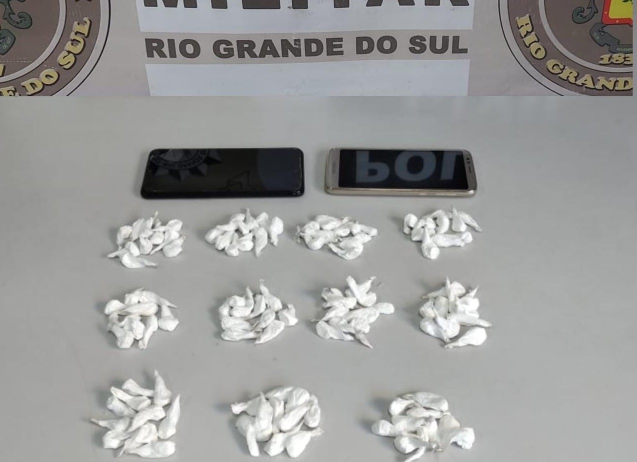 6º BPM apreende adolescente com cocaína no bairro Bosque