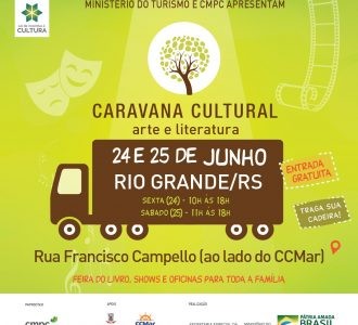 Caravana Cultural acontecerá em Rio Grande nos dias 24 e 25 de junho