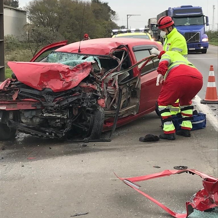 Acidente deixa homem morto na estrada da Barra, em Rio Grande