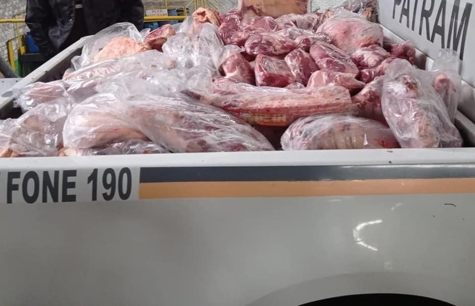 CRPO Sul apreende mais de 1 tonelada de carnes em operação de combate ao abigeato