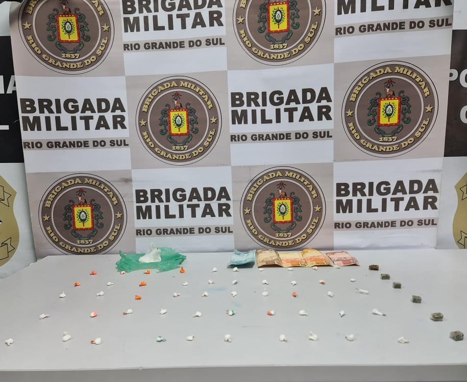 Homem é preso por tráfico de drogas no bairro São Miguel, em Rio Grande