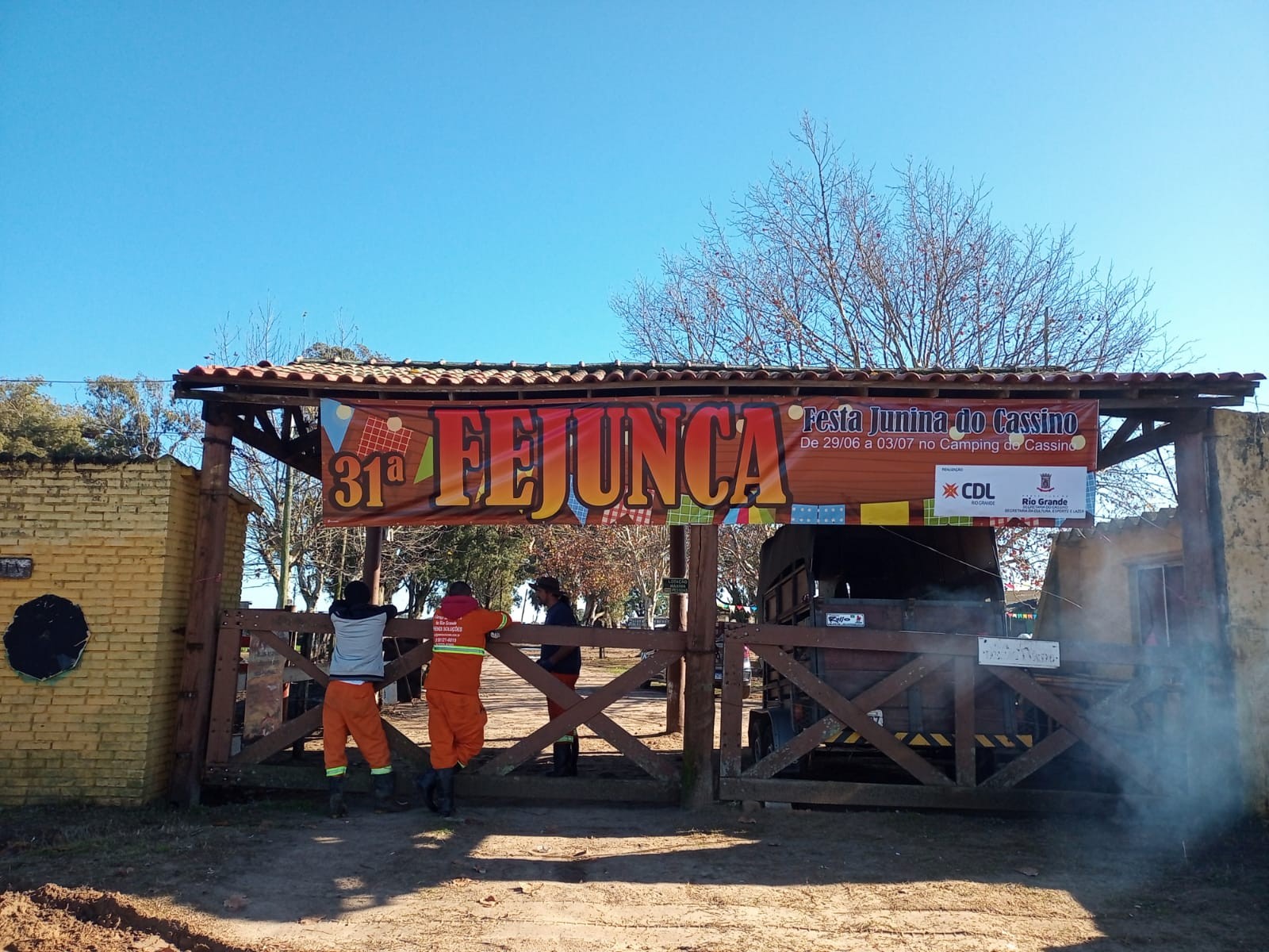 Programação da 31ª Fejunca inicia com venda de anchova assada nesta quarta-feira (29)