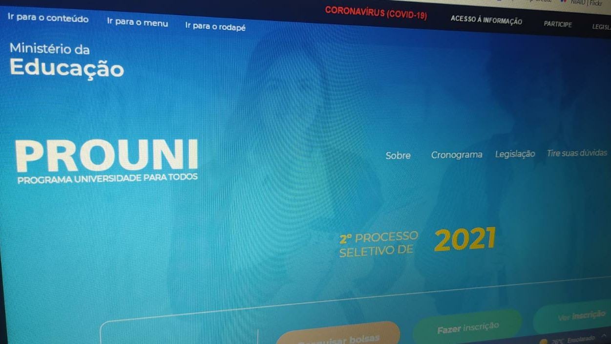 Inscrições para o Prouni 2022/2 iniciam na próxima segunda-feira (1º)