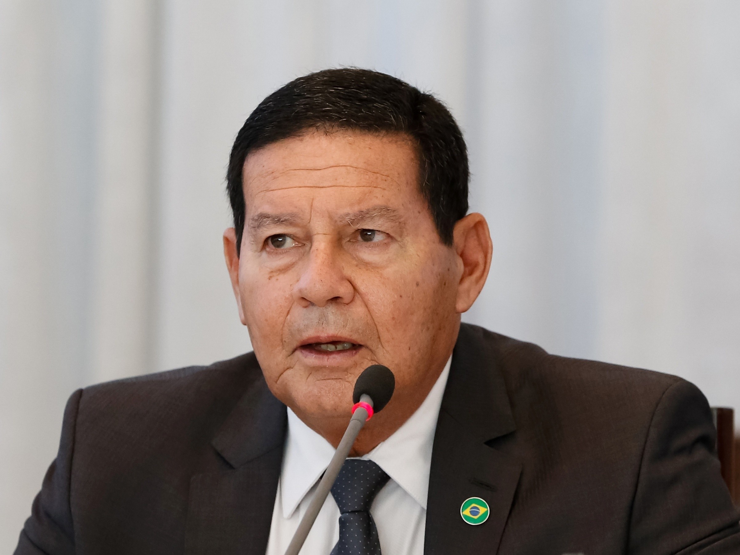 Vice-presidente Hamilton Mourão estará em Rio Grande nesta sexta-feira (12)