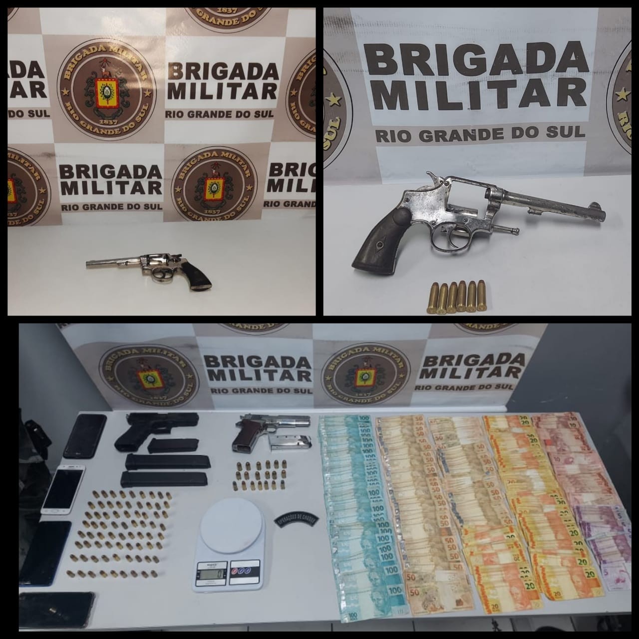 Mais de 250 armas já foram apreendidas em Rio Grande neste ano