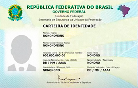 Novas Carteiras de Identidade Nacional (CIN) serão emitidas a partir da próxima semana