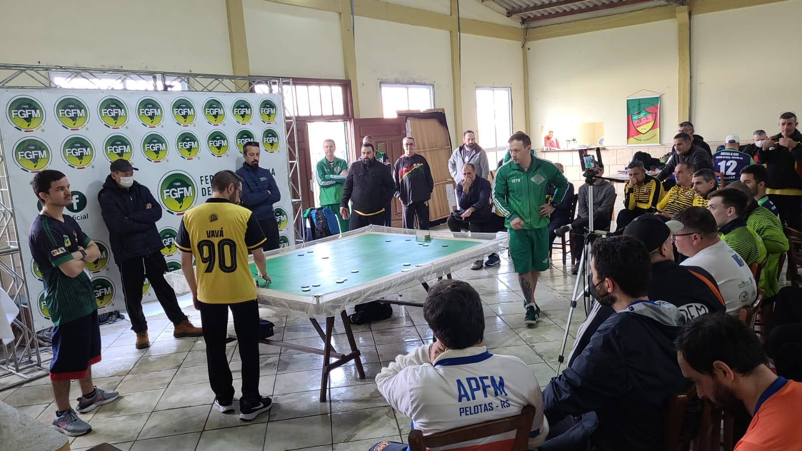 44ª edição do Estadual de Futebol de Mesa cavado reuniu mais de 60 atletas no final de semana, em Rio Grande