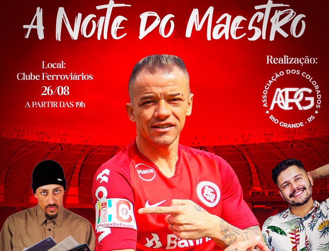 Noite do Maestro: evento com Andrés D'Alessandro reunirá 700 pessoas em Rio Grande nesta sexta-feira (26)