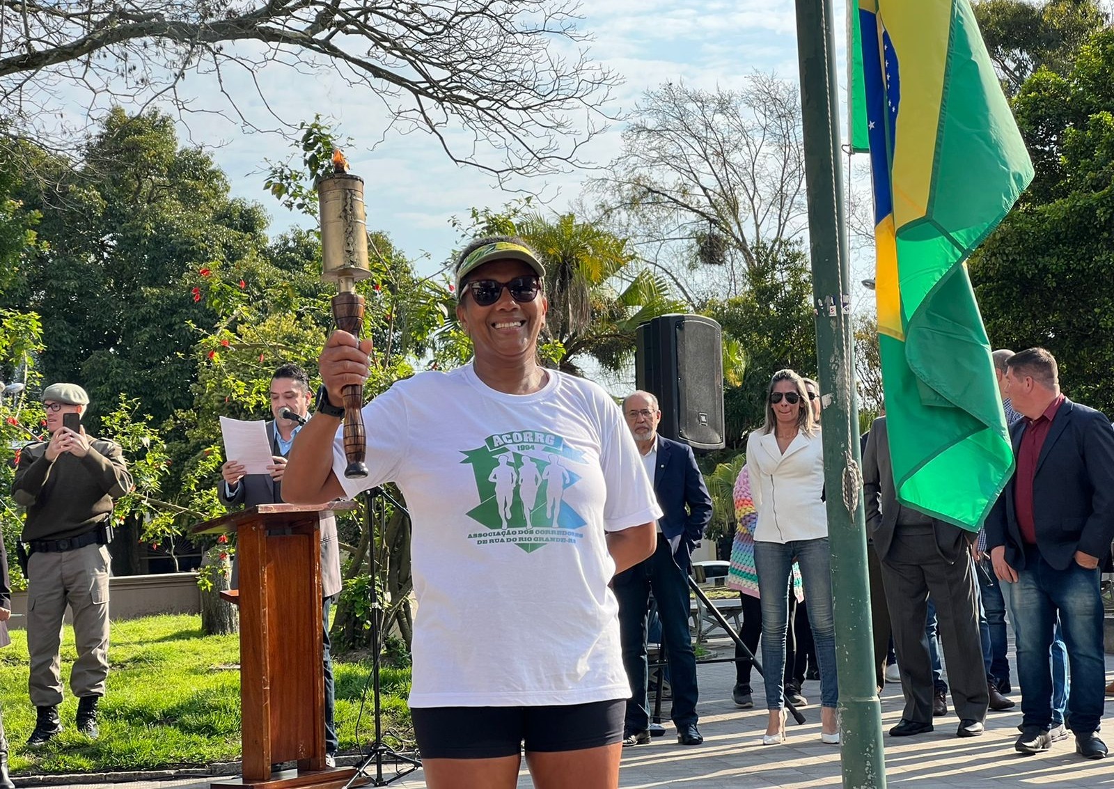 Cerimônia marca abertura da Semana da Pátria, em Rio Grande
