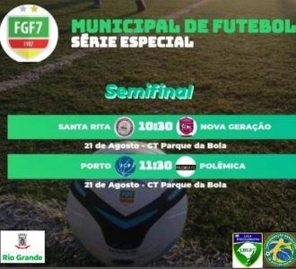 Partage Shopping recebe no domingo (21) as semifinais do Campeonato Municipal de Futebol 7 