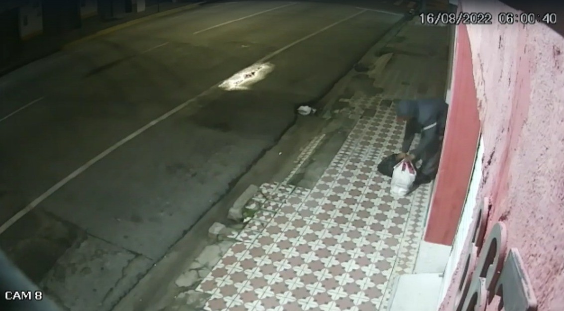 VÍDEO: homem furta salão de beleza na rua Aquidaban, em Rio Grande