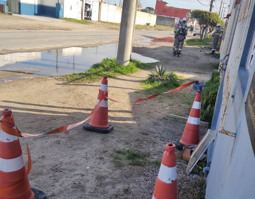 Mulher registra boletim de ocorrência depois de ter desentendimento com funcionários da CEEE/Equatorial