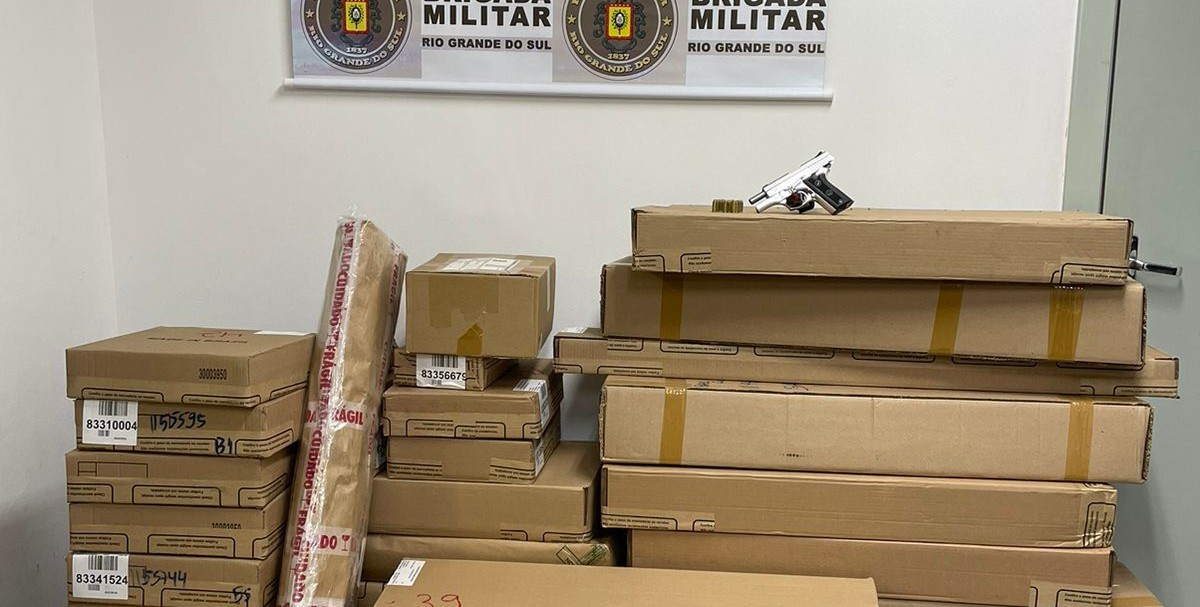 Brigada Militar apreende armamento de guerra que seria levado para São José do Norte