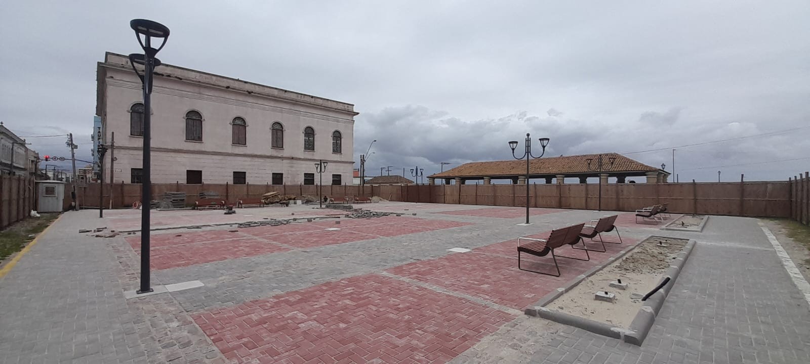 Centro Histórico de Rio Grande: obras do Largo Barbosa Coelho devem ser concluídas em outubro