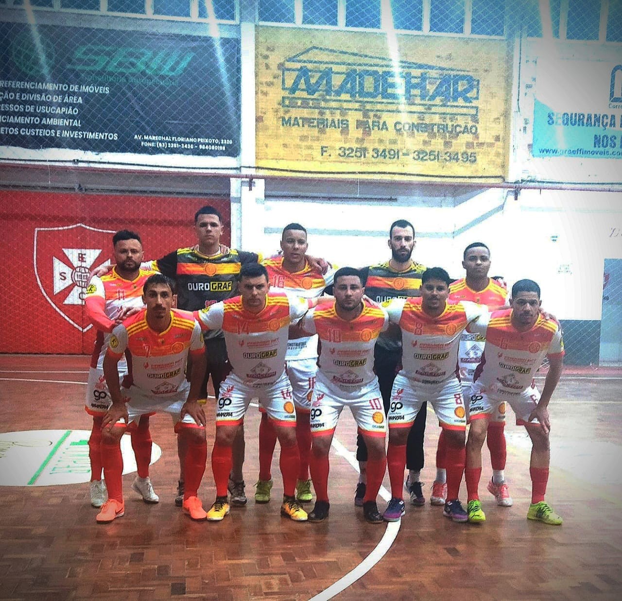 Riograndense larga em desvantagem nas quartas de final da Copa RS de futsal
