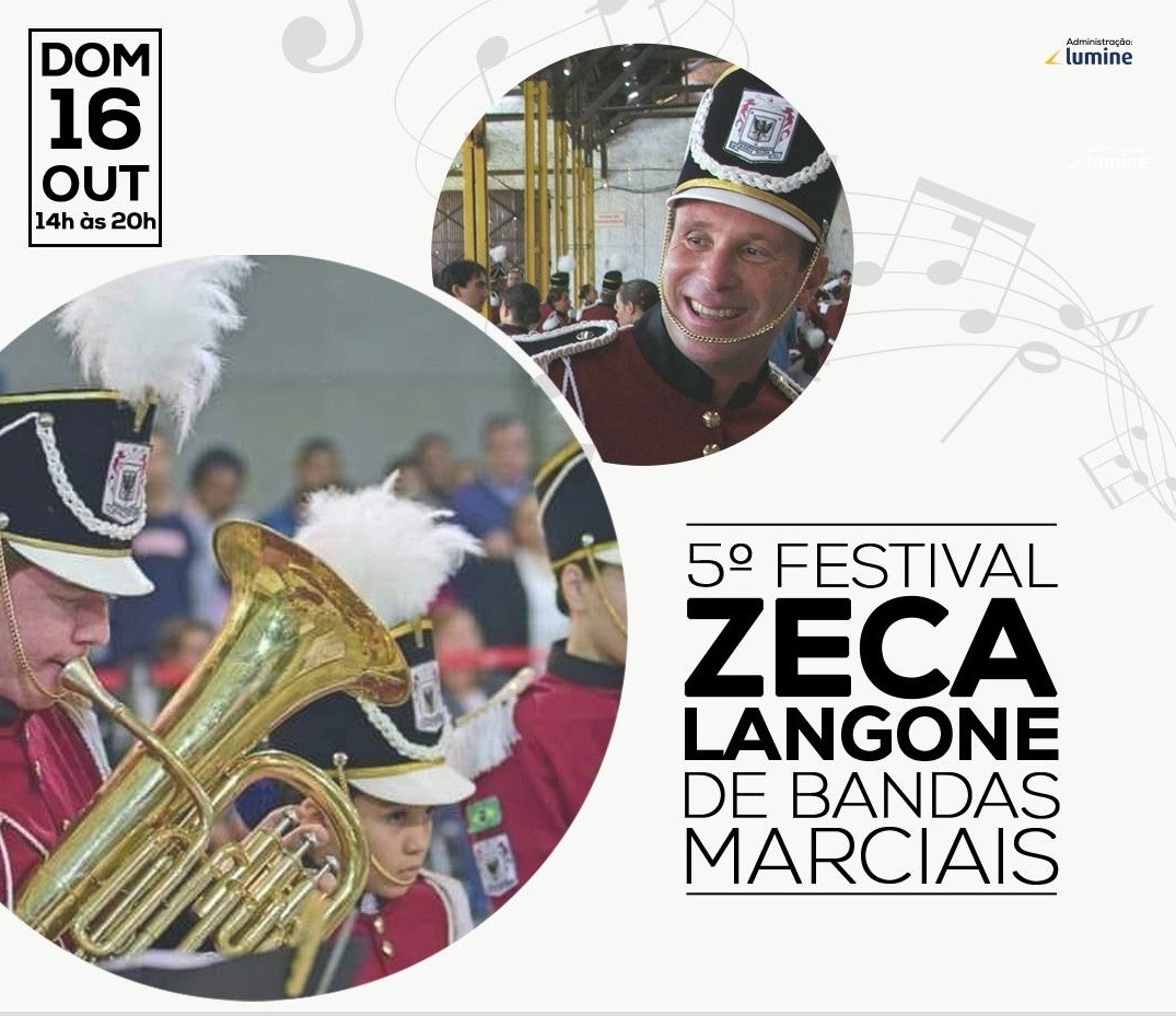 Festival Zeca Langone de Bandas Marciais acontece no dia 16 de outubro em Rio Grande