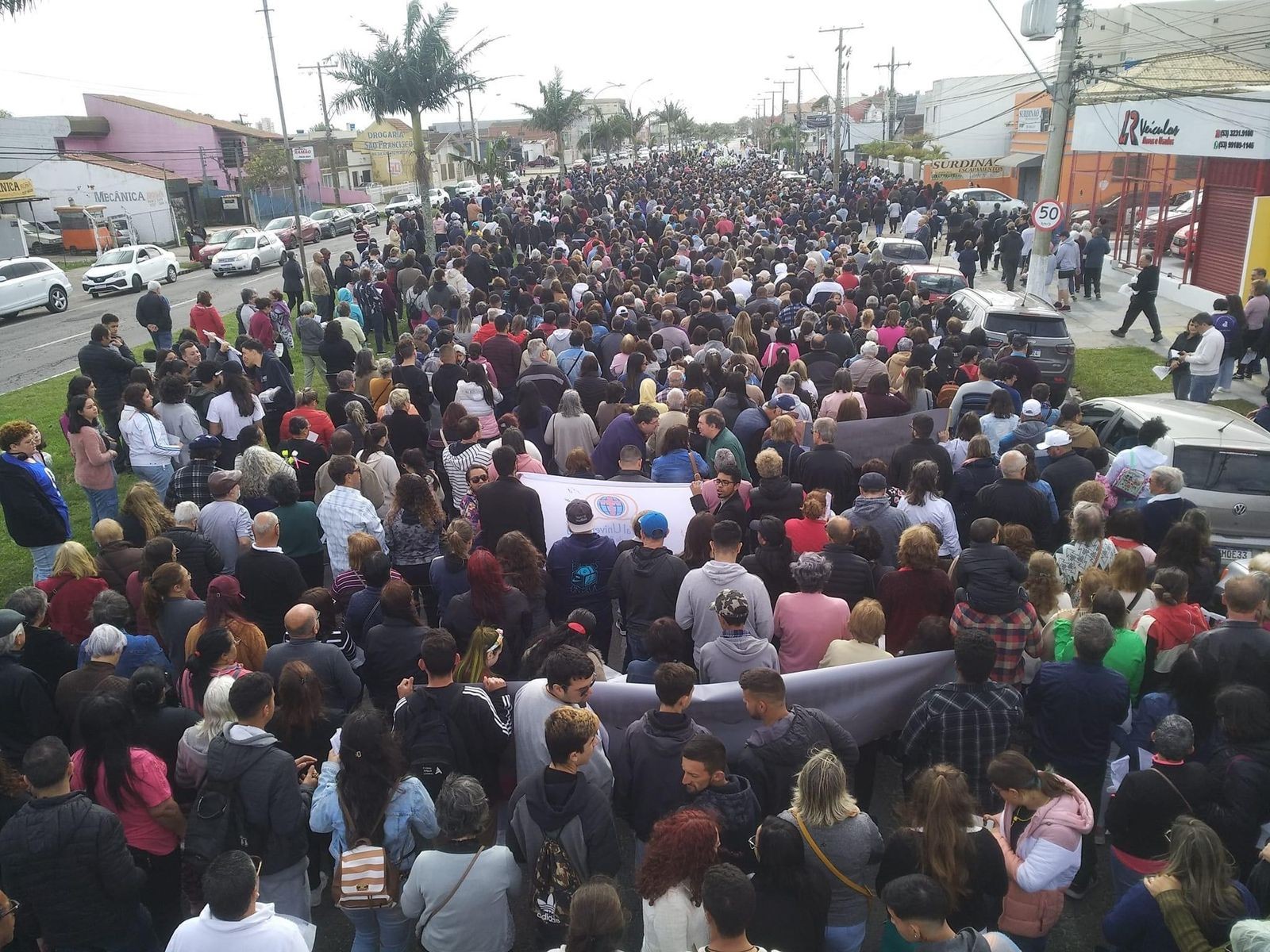 Cerca de 10 mil fiéis participaram da 48ª Romaria de Nossa Senhora de Fátima 
