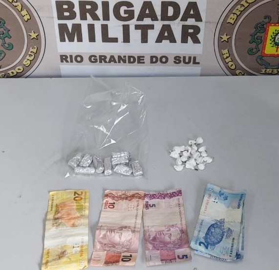 Homem é preso por tráfico de drogas no bairro Rural