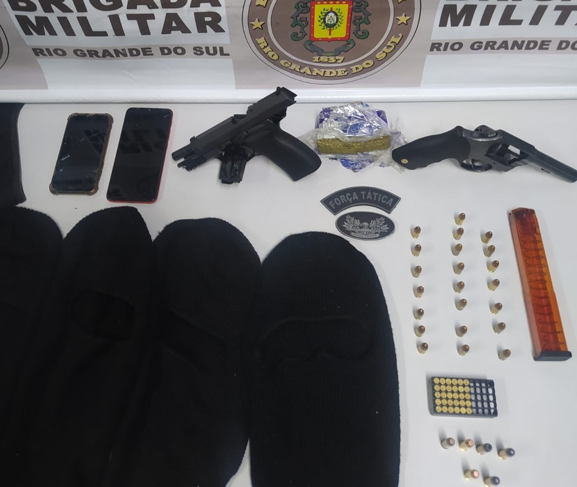 Brigada Militar encerra o mês de outubro com recorde de apreensões de armas de fogo