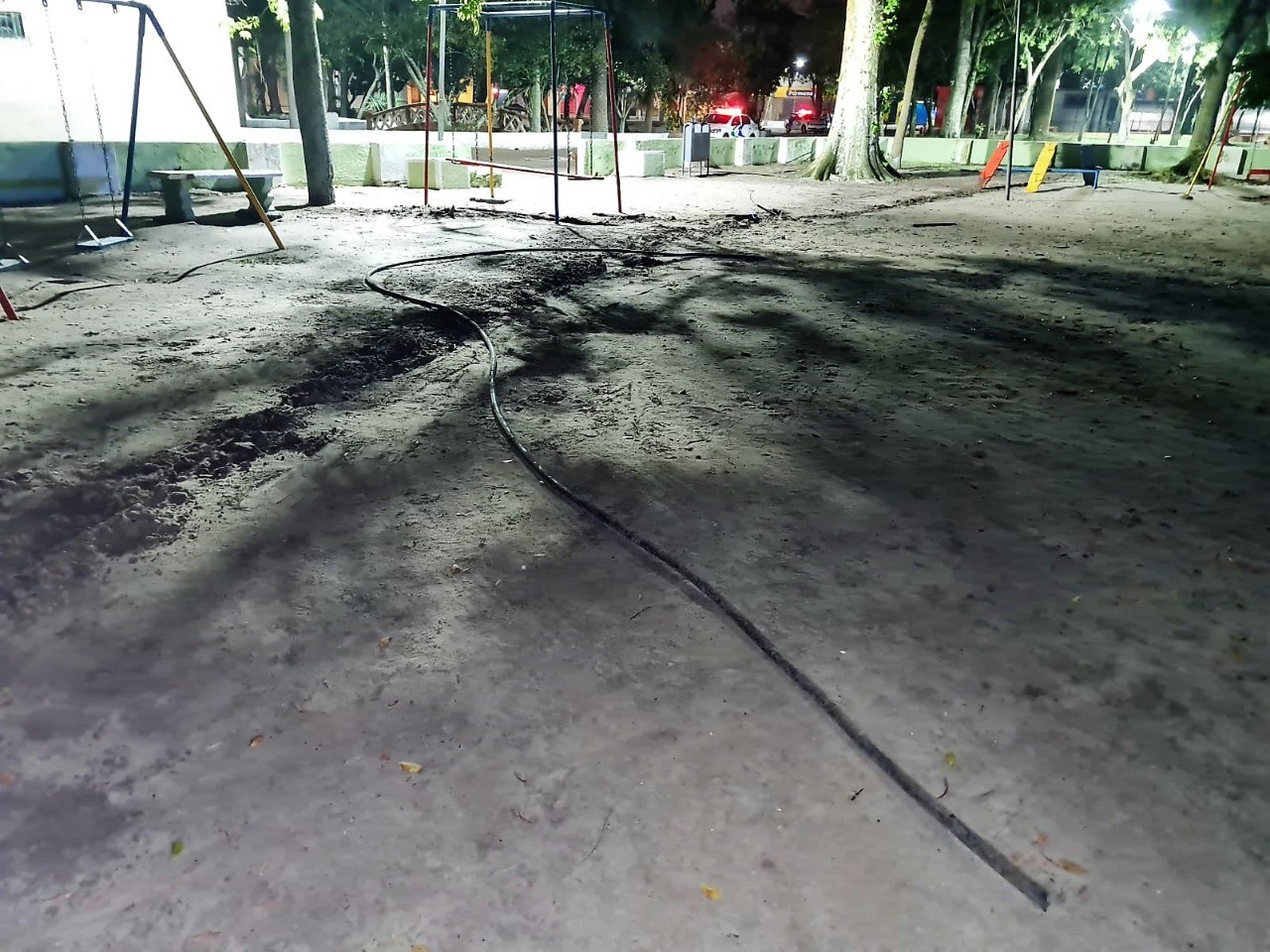Suspeitos de furto à rede elétrica da Praça Tamandaré são presos e apreendidos pela Guarda Municipal de Rio Grande