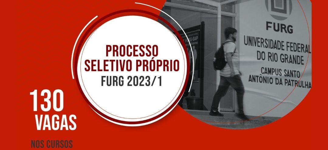 Prazo para inscrições no Processo Seletivo da Furg é prorrogado