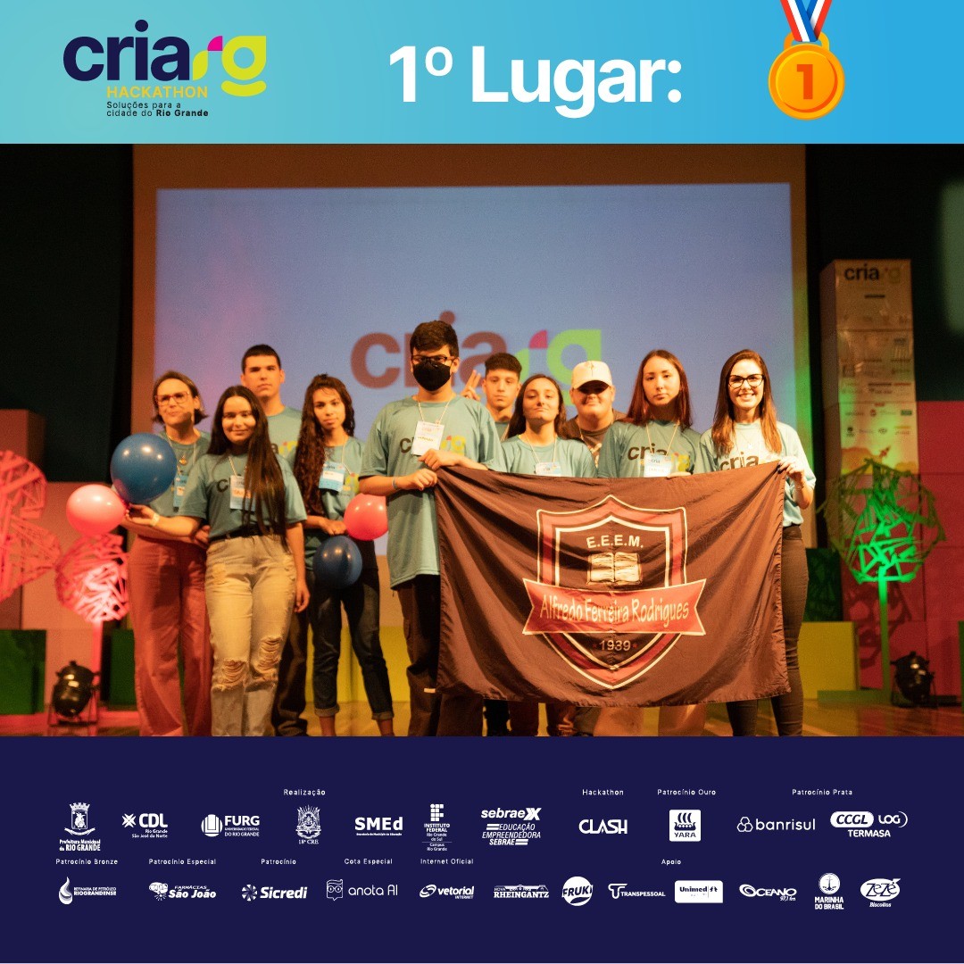 A.E.E.E.F Alfredo Ferreira Rodrigues é campeã do CriaRG 2022