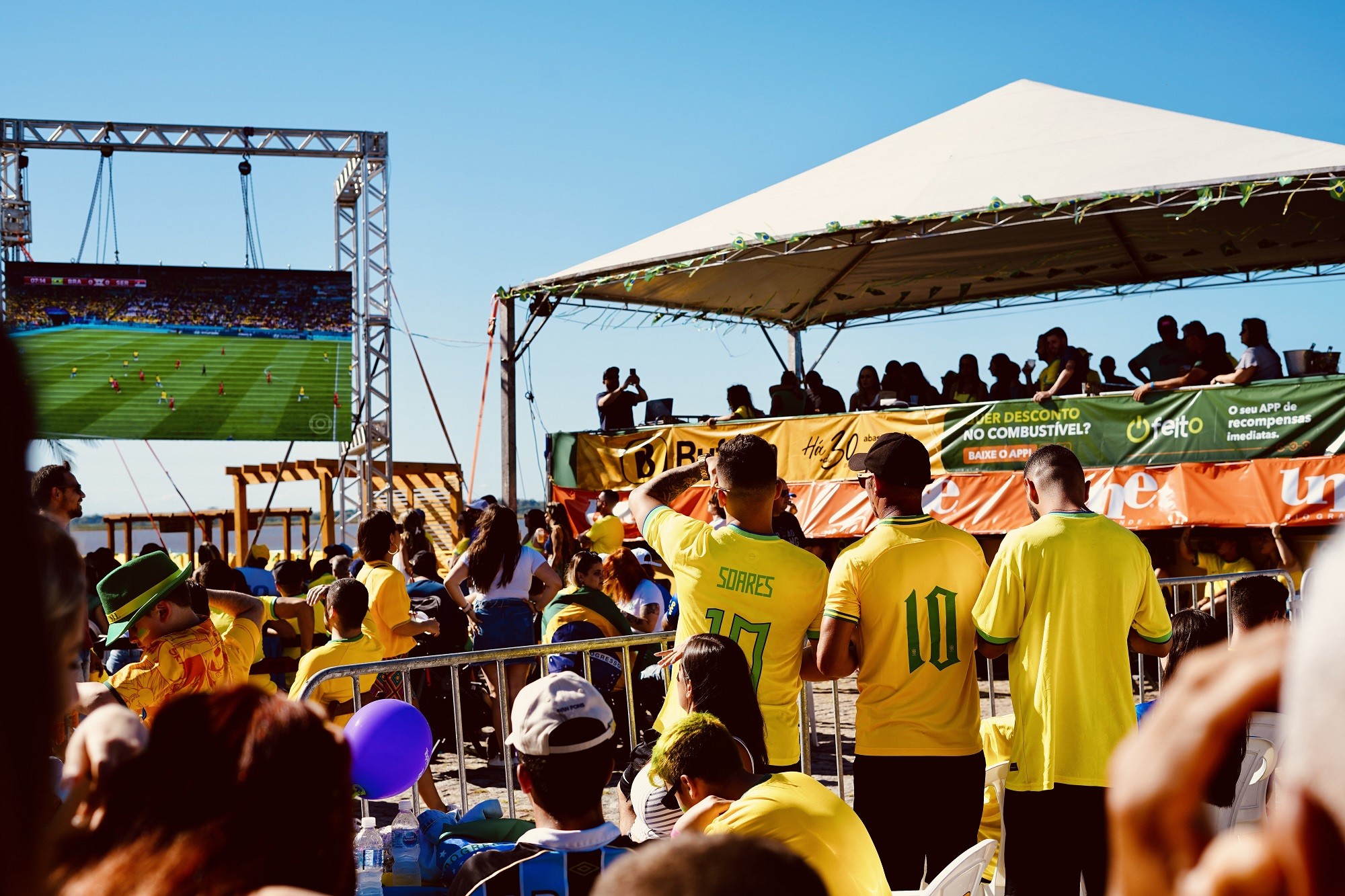 Me Gusta Copa deve receber grande público para o jogo entre Brasil x Camarões na sexta-feira (2)