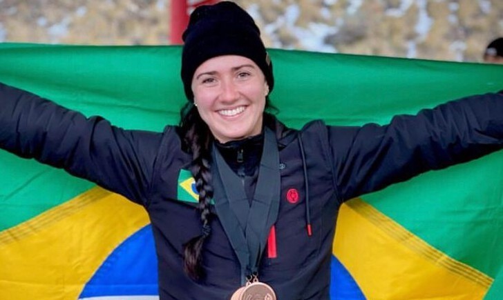 Rio-grandina Nicole Silveira ganha duas medalhas na Copa América de Skeleton 
