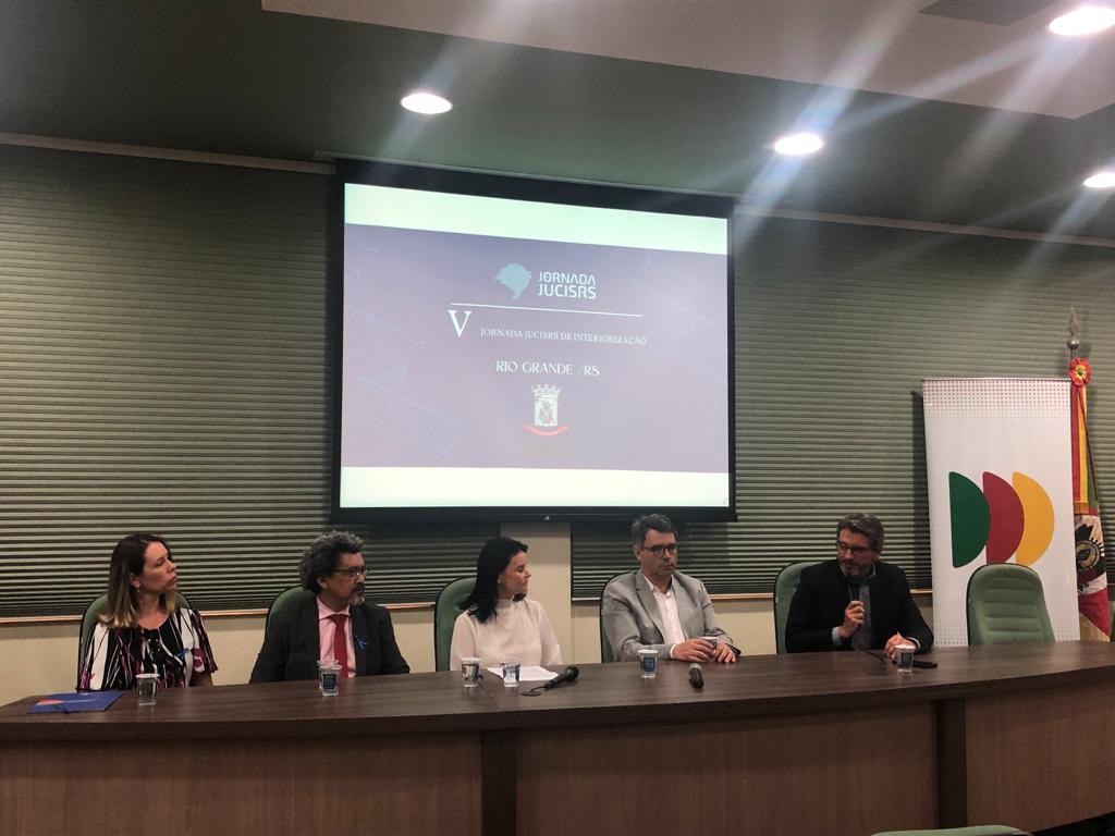 Abertura da V Jornada JucisRS de Interiorização marca a manhã desta quinta-feira (17) na Câmara do Comércio do Rio Grande