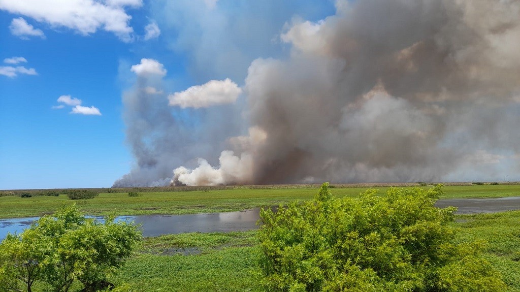 Portos RS exalta trabalho dos efetivos na extinção do incêndio no Taim