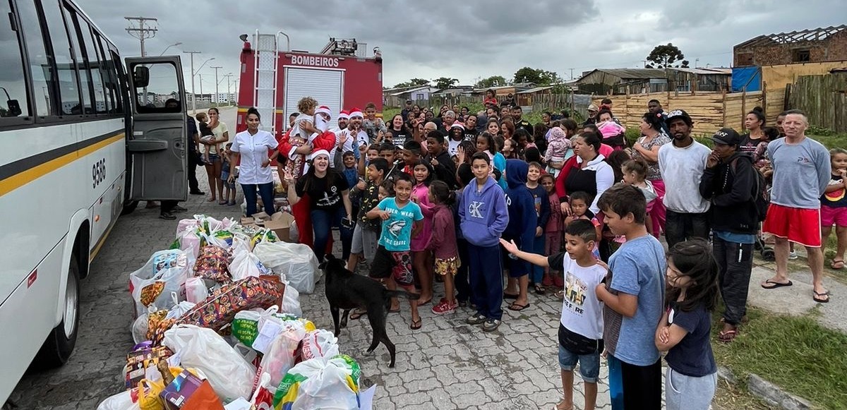 Projeto Fábrica da Esperança promove ação social de Natal a crianças carentes de RG