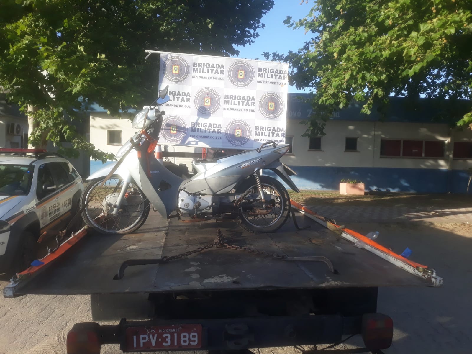 Homem é preso após furtar motocicleta estacionada no Balneário Cassino