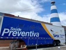Em 15 dias, carreta do Sesc atendeu mais de 200 pessoas com exames atrasados 
