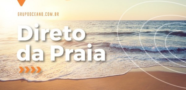 Praia do Cassino tem sol entre nuvens e bandeira vermelha neste sábado (14)