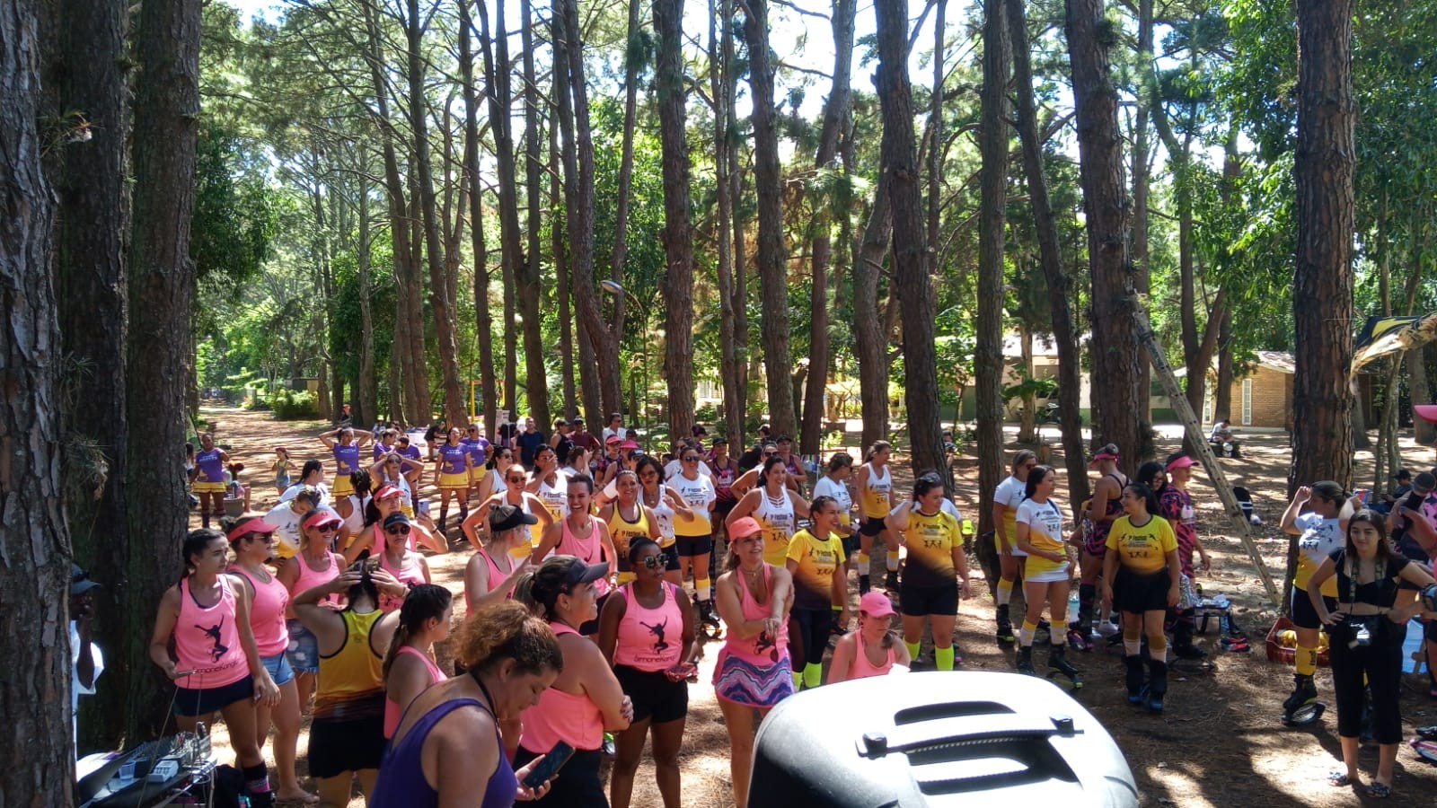 Kangoo foi sucesso no Horto Municipal do Cassino neste final de semana 