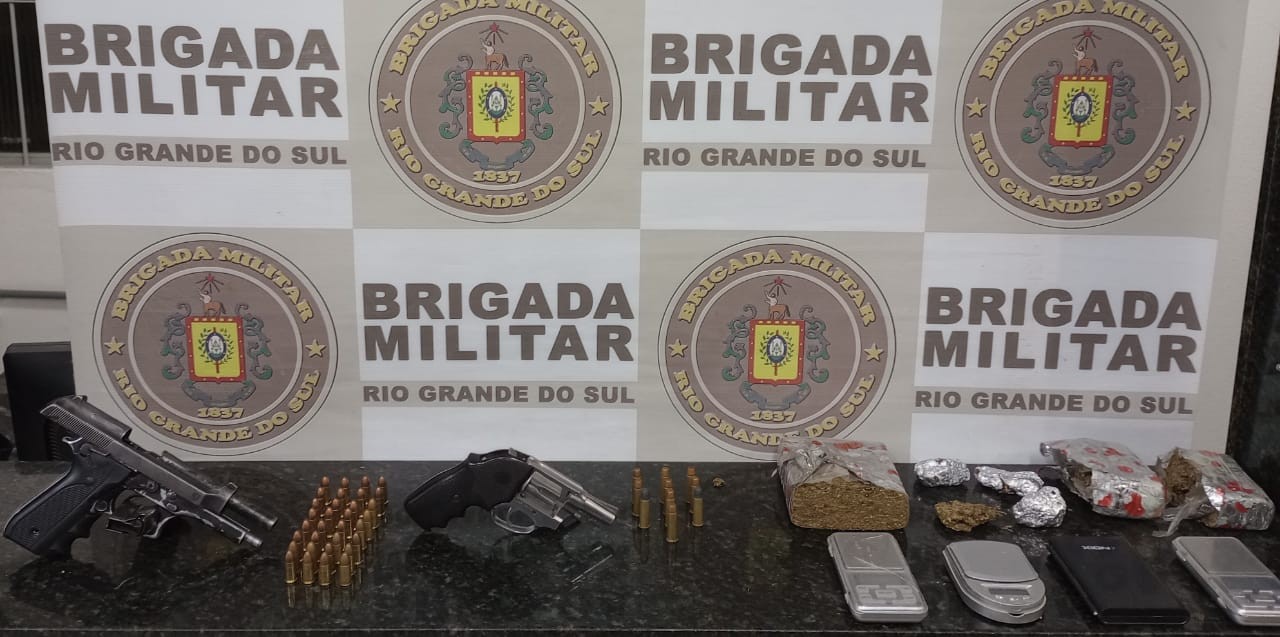 BM apreende menor de idade na Vila da Barra por tráfico de drogas e porte ilegal de arma de fogo