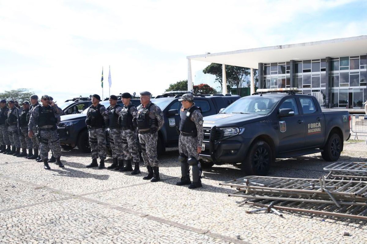 Justiça prorroga uso da Força Nacional em Brasília até 4 de fevereiro
