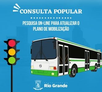Prefeitura do Rio Grande lança consulta popular sobre o Plano de Mobilidade