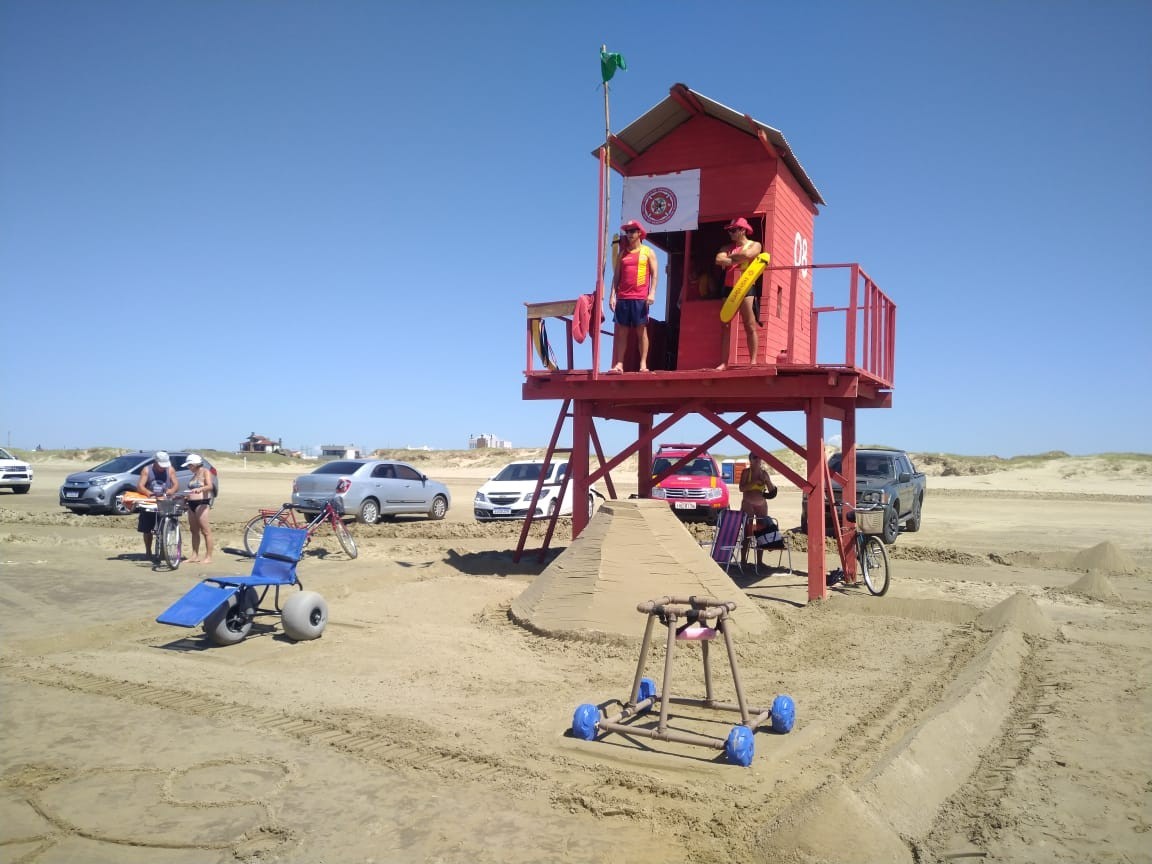 Projeto Praia Acessível Guarita Inclusiva inicia nesta sexta-feira (13), no Cassino