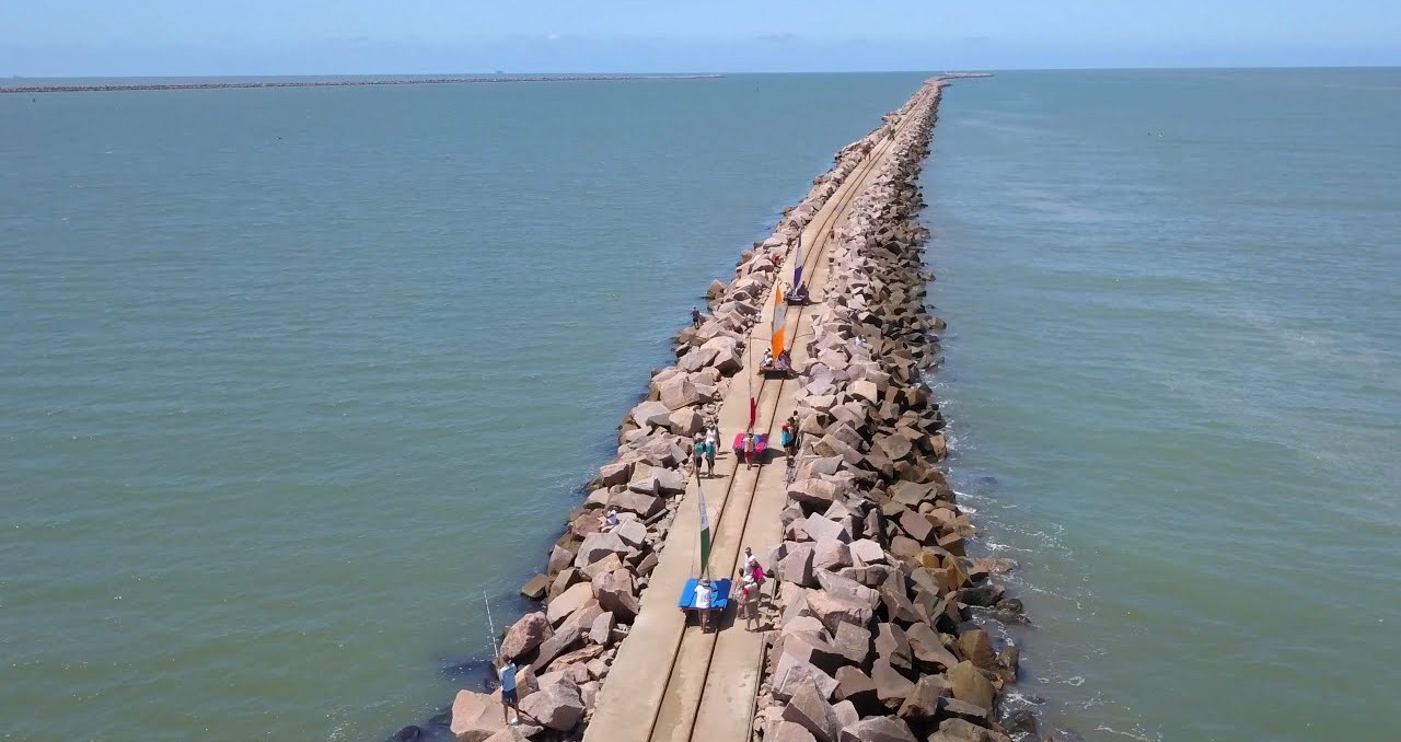 Cassino e praias da região estão com todos o pontos próprios para banho