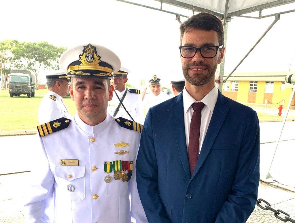 Portos RS prestigia troca de comando do Grupamento de Fuzileiros Navais do Rio Grande