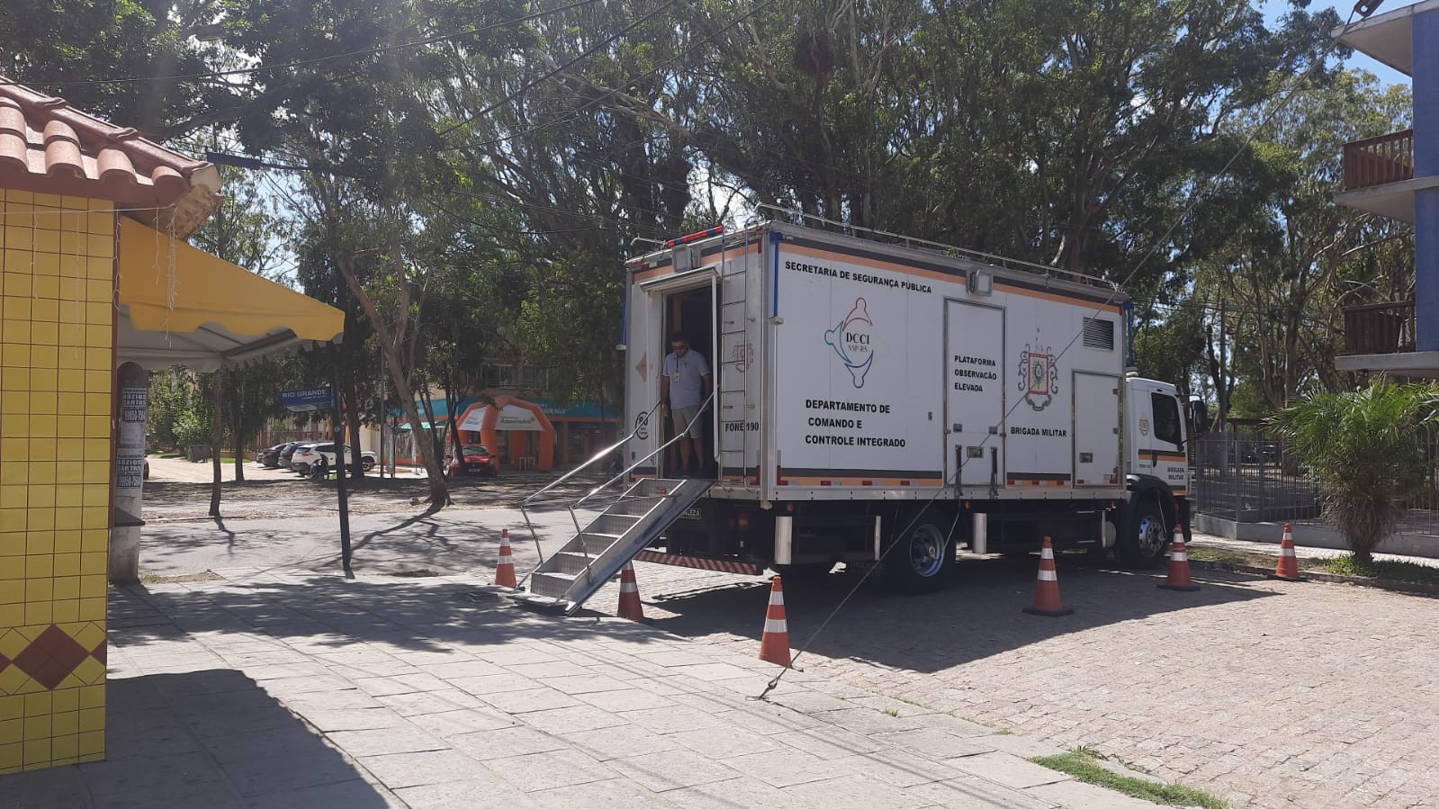 Brigada Militar fala sobre operações de segurança durante o Carnaval no Cassino 