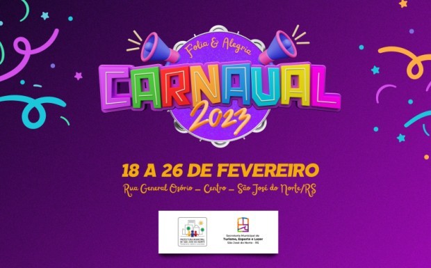 Confira a programação de Carnaval em São José do Norte