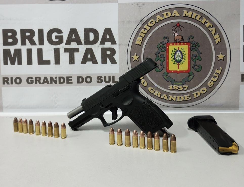 Condutor armado é preso na ERS-734, em Rio Grande