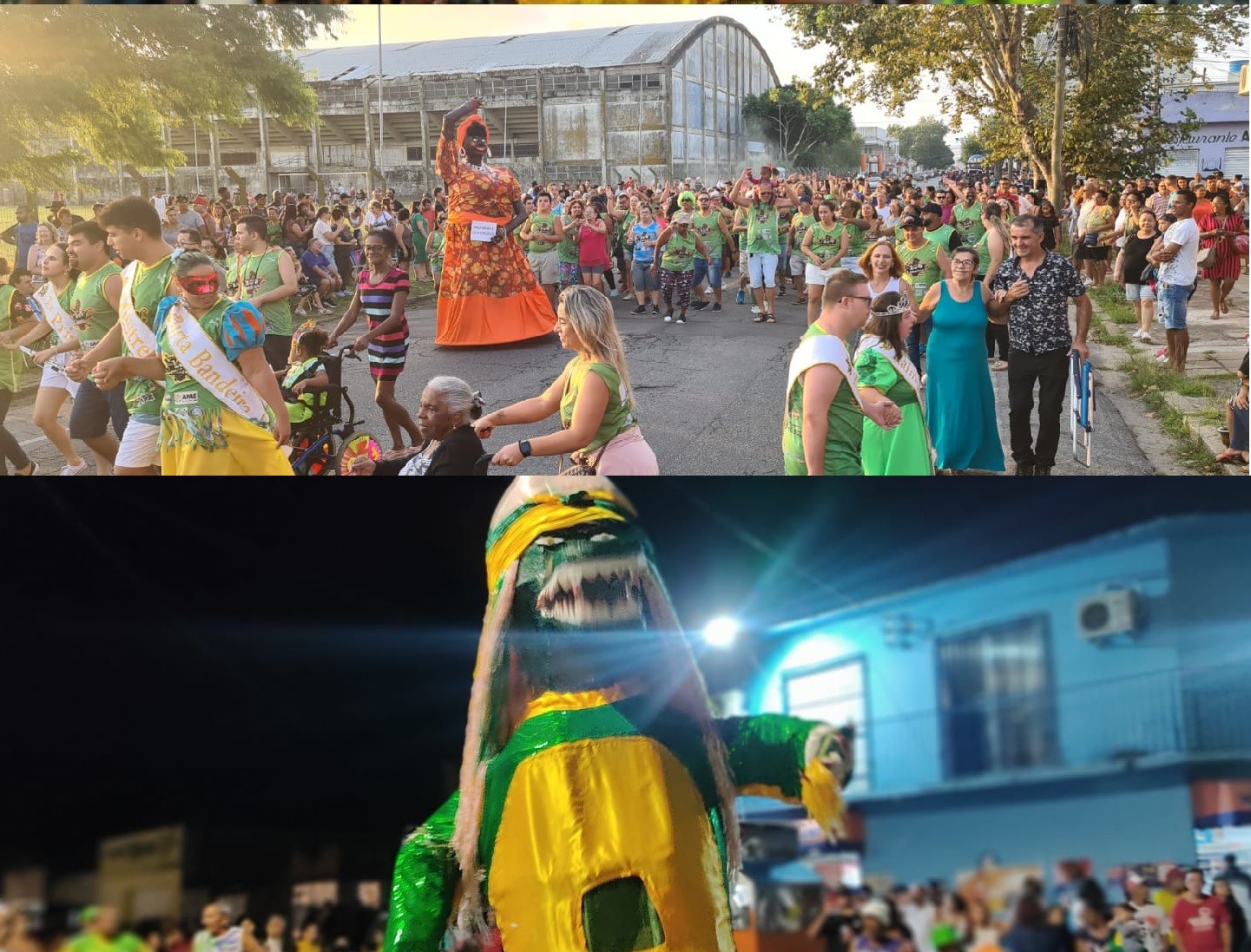 Carnaval do BGV e da Colombo agitaram a cidade do Rio Grande no final de semana